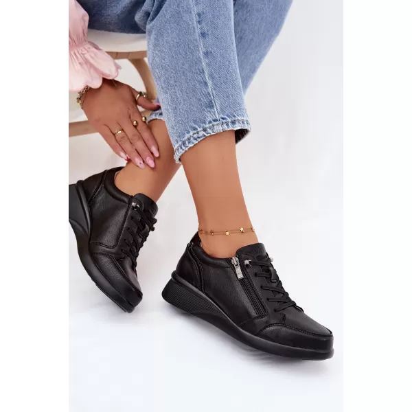  Damen-Stiefeletten VINCEZA 79644 SCHWARZ 
