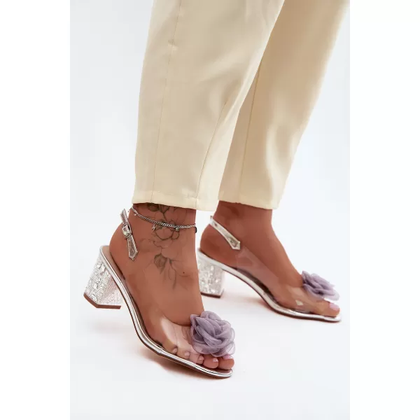  Damensandalen D&A MR61-9011 SILBER 