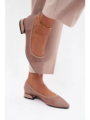 Ballerinas für Damen VINCEZA 62294 BEIGE