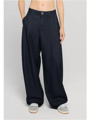 Damenhosen URBAN CLASSICS TB8296 BLAU GESPÜLT GEWASCHEN