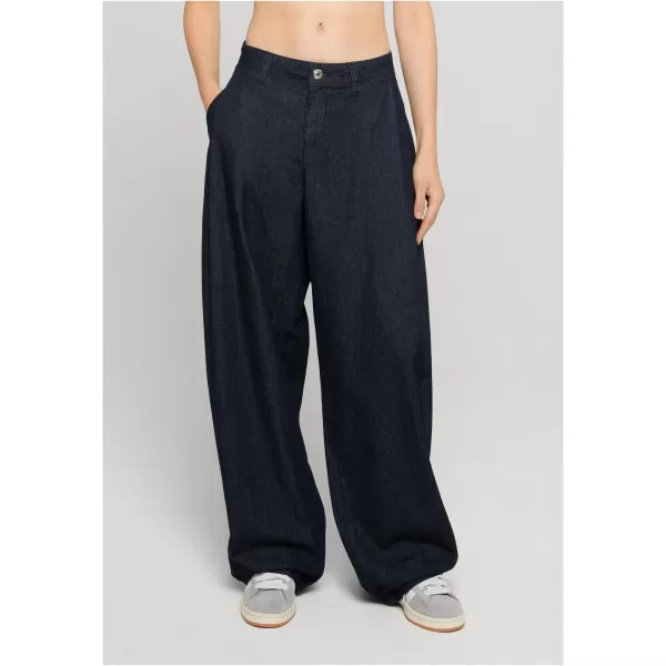  Damenhosen URBAN CLASSICS TB8296 BLAU GESPÜLT GEWASCHEN 