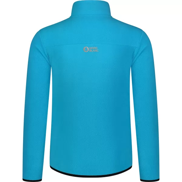  Leichtes Fleece-Sweatshirt für Herren NORDBLANC QUARRY NBSFM8372 LEUCHTEND BLAU 