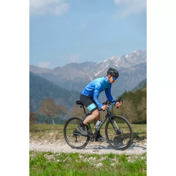  Herren-Radhose NORDBLANC CHAIN NBSPM8081 BLAU 