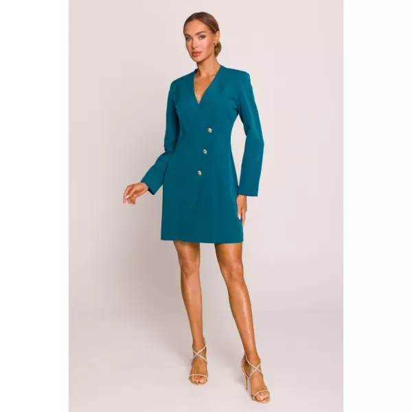  Kleid MOE M793 OZEANBLAU 