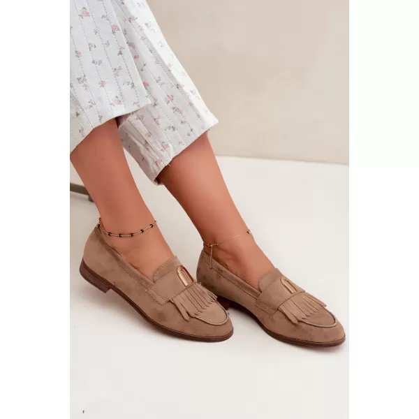  Damenmokassins BOTO 3742 KHAKI 