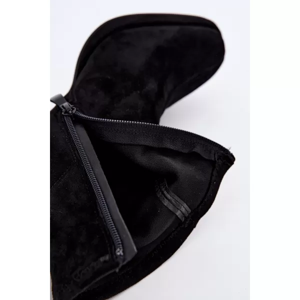  Damen-Stiefeletten BOTO NN636 SCHWARZ 