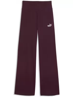 Leggings für Damen PUMA ESS SMALL NO. 1 LOGO HIGH-WAIST STRAIGHT 68242924 RUBINROT