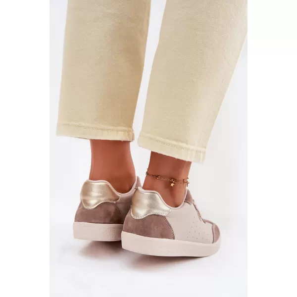  Damen-Sneaker S.BARSKI LR61-7091 BEIGE 
