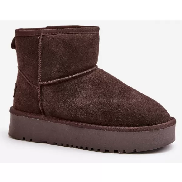  Schneemänner für Frauen BOTO NN605 BRAUN 