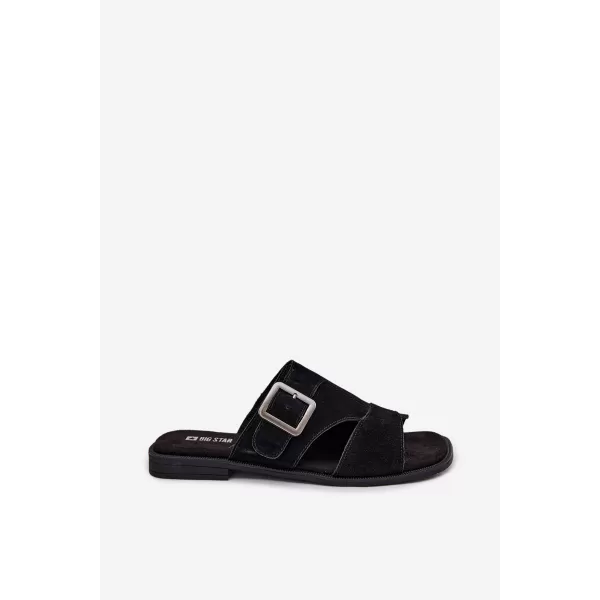  Damenhausschuhe BIG STAR SHOES TT274477 SCHWARZ 