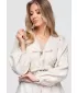 Damenbluse OMBRE OW-TS-E0060 BEIGE