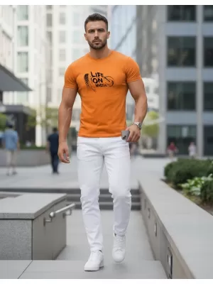 Herren-T-Shirt DSTREET NX5016R-OR ORANGE