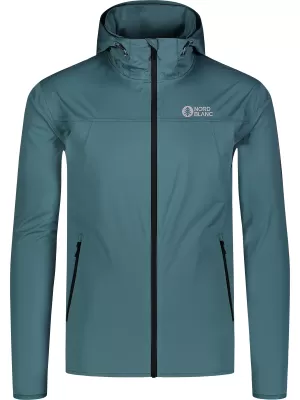 Wasserdichte Softshelljacke für Herren NORDBLANC EXPEDITIOUS NBSSM8323 GRÜN