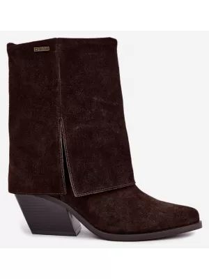 Damenstiefel BIG STAR SHOES UU274115 BRAUNE/BEIGE SCHATTEN