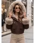 Damenjacke DSTREET TY5836 BRAUN