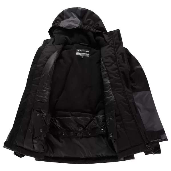  Kinder-Skijacke ALPINE PRO DEARO 3 SCHWARZ 
