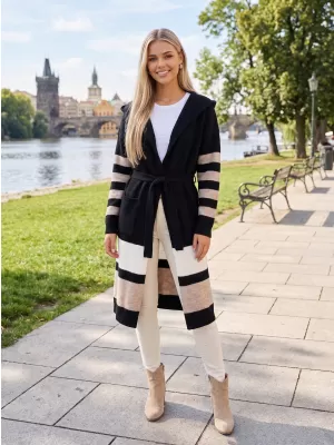 Damenpullover ALTISPORT INESSA SCHWARZ