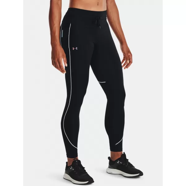  Thermo-Leggings für Damen UNDER ARMOUR UA RUSH CG NOVELTY LEGGING 1365720-001 SCHWARZ 