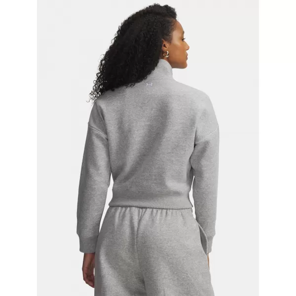  Damen-Sweatshirt UNDER ARMOUR RIVAL FLEECE SCRIPT HZ 6012292-011 GRAU 