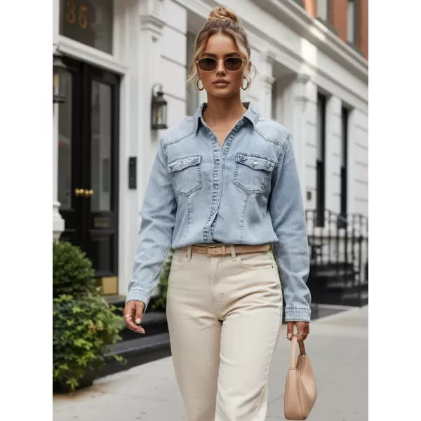  Damenhemd DSTREET DY0489 BLAU 