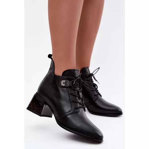  Damen-Stiefeletten BOTO 26BT24-383 SCHWARZ 