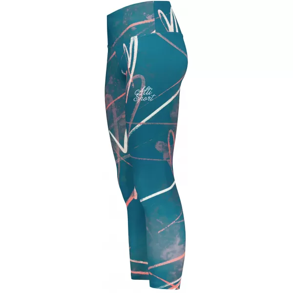  Lange Premium-Leggings für Damen (neue Größen) ALTISPORT VOJ/ALW082LEG05 KEROSIN 