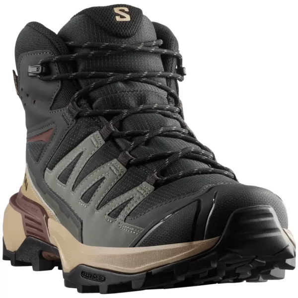  Herrenschuhe SALOMON X ULTRA 360 MID GORE-TEX L47743300 PHANTOM/DESSERTBRÄUNE/RUM-ROSINE 