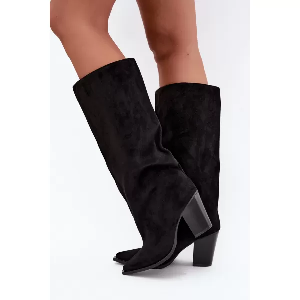  Damenstiefel BOTO 2576A SCHWARZ 