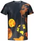 Herren Freizeithemd Premium ALTISPORT VOJ/ALM130TR06 SCHWARZ-ORANGE