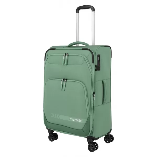  Koffer TRAVELITE Kick Off 4w M exp SALBEI 