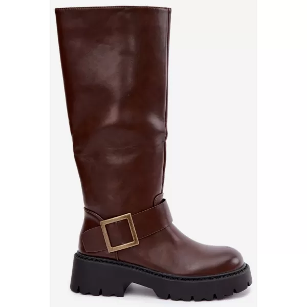  Damenstiefel BOTO C-387 KAFFEE 