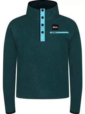 Fleece-Sweatshirt für Damen NORDBLANC BOLETUS NBSFL8378 GRÜN
