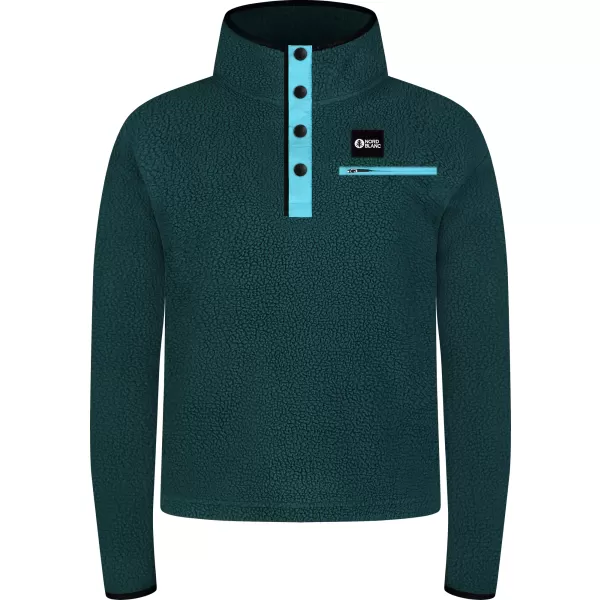  Fleece-Sweatshirt für Damen NORDBLANC BOLETUS NBSFL8378 GRÜN 