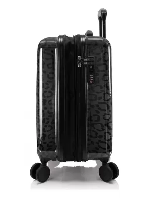 Ein Satz Koffer HEYS Elite S, M, L SCHWARZER LEOPARD