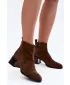 Damen-Stiefeletten BOTO 26BT24-398 KAFFEE