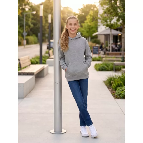  Kinder-Sweatshirt MALFINI CHILL 423 DUNKELGRAUE HIGHLIGHTS 