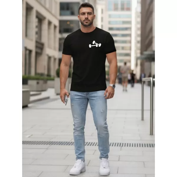  Herren-T-Shirt DSTREET NX5086R SCHWARZ 