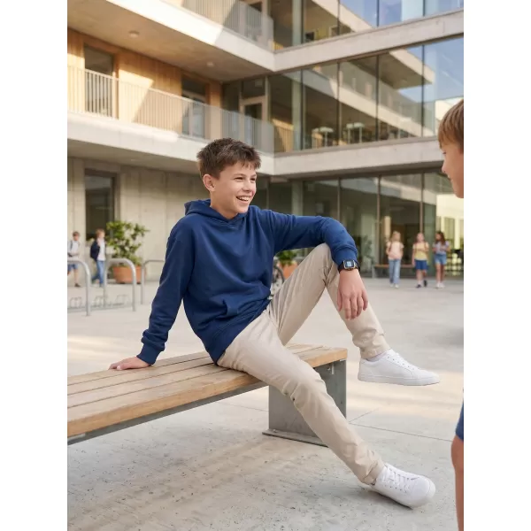  Kinder-Sweatshirt MALFINI CHILL 423 MITTERNACHTSBLAU 