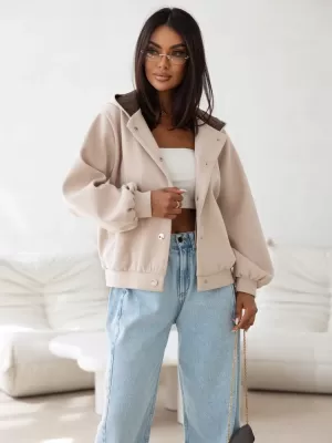 Damenjacke DSTREET TY5927 BEIGE