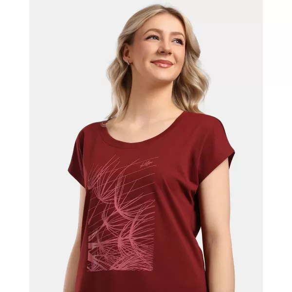  Funktions-T-Shirt für Damen KILPI ARONY-W 1L0304KI DUNKELROT 