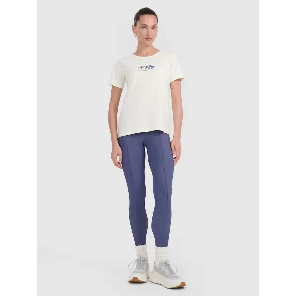  Leggings für Damen 4F WAW25TTIGF237 DENIM 