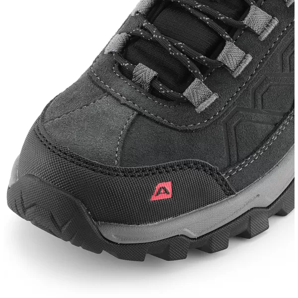  Outdoor-Schuhe ALPINE PRO WANGE DUNKLES ECHTES GRAU 