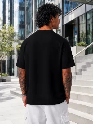 Herren-T-Shirt DSTREET NX1020R-BK-O SCHWARZ