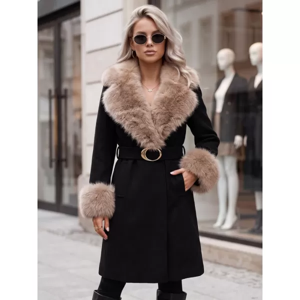  Damenmantel DSTREET TY6067 SCHWARZ 