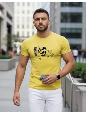 Herren-T-Shirt DSTREET NX5016R-YE BERNSTEIN