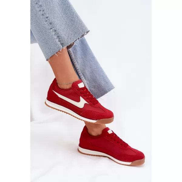  Damen-Sneaker BOTO 25SP30-9099 ROT/BEIGE 