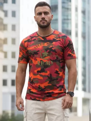 Herren-T-Shirt DSTREET NX2002R-OR-M ORANGE