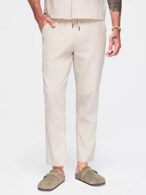 Herrenhosen OMBRE OM-PACP-0312 CREME