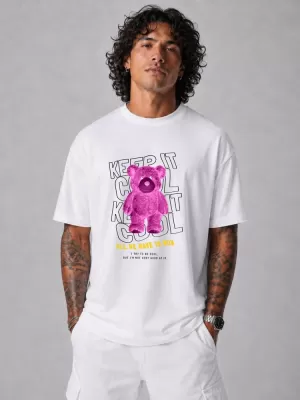 Herren-T-Shirt DSTREET NX1030R-WH-O WEIß