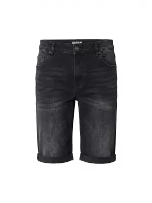 Herrenshorts URBAN CLASSICS TB8457 SCHWARZ GEWASCHEN